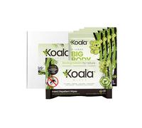 Koala Wipes - XL Big Body Wipe & Insect Repellent Bundle - 4 x 60x90cm Big Body Wipe & 1 x Pack of Insect Repellent Wipes - Biodegradable, Perfect for Hiking, Camping, Festivals & Outdoor Activities