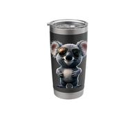 Koala with Sunglasses Australia Koalas Cute Koala Bear Stainless Steel Insulated Tumbler