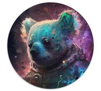 Koala Wondrous 1000Pc Adults Jigsaw Puzzle Round Puzzles for 1000 Piece DIY Home Decor Gift, Adult Brain Teaser (Size 67.5x67.5cm)