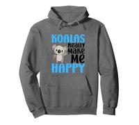 Koalas Make Me Happy You Not So Much Funny Koala Pullover Hoodie