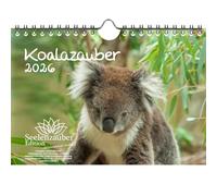 Koalazauber DIN A5 Calendar for 2026 Koala Bears, Koala Gift Set Contents: 1 x Calendar, 1 x Christmas Pendant, 1 x Greeting Tag (Total 3 Pieces)