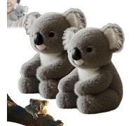 Koaly - the Koaly Emotional Healing on Demand, Koaly Plush for Emotional Support, Realistic Koala Plush Toy, Companion Therapeutic Cuddles, for Stress Relief, Hugs, & Snuggles Anytime(2pcs)