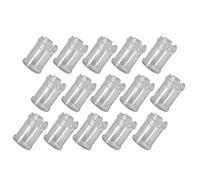 Koanhinn 100Pcs 5mm Led Light Emitting Diode Lampshade Light Guide Column Light Cap Protective Cover Led Transparent Lamp Cap