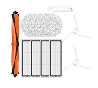 Koanhinn 12 Pieces Main Side Brush HEPA Filter Mop Cloth Parts for STYTJ06ZHM / Pro Vacuum Cleaner Accessories