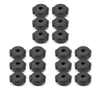Koanhinn 18 PCS Plastic Cymbal Nuts, Cymbal Nut for Percussion Drum Kit,Percussion Replacement Parts