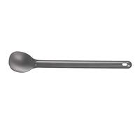 Koanhinn 1Pcs Titanium Spoon 21.5Cm X 3.9Cm Camping Spoon Outdoor Long-Handled Titanium Spoon