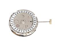 Koanhinn 1Set 8205 Watch Movement Single Calendar Replace Movement Silver for 2813 Movement Automatic Machinery