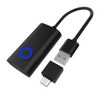 Koanhinn 2-in-1 USB Mouse Jiggler Non-Detectable Mouse Mover Automatic Computer Mouse Mover Jiggler Keeps Computer Wake Mouse