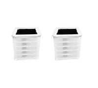 Koanhinn 2 x 211+ Filter for Blue Pure 211+, Foldable Particulate and Active Carbon Filter