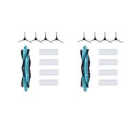 Koanhinn 2 x Cloth Brush HEPA Filter for V2 Pro V3 SE V-RVCLM26B V-RVCLM21B Accessories Robot Vacuum Cleaner Parts