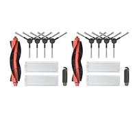 Koanhinn 2 x Mop Pro STYJ02YM / for V2 PRO / V3 Robot Vacuum Cleaner Main / Side Brush Hepa Filter Accessories