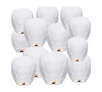 Koanhinn 20 Pack Paper Lanterns Lanterns Fly Wirelessly for Weddings, New Years, Festivals, and More