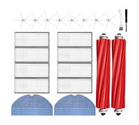 Koanhinn 28 Pieces for S7 T7S T7S Plus Vacuum Cleaner Replacement Parts Main Brush Side Brush HEPA Filter Wiping Cloth