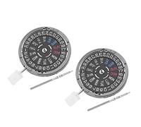 Koanhinn 2PCS NH36 NH36A Automatic Movement -Winding Mechanical Quick Date/Day Setting 3.8 O'Clock Crown 24 Jewels