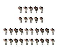 Koanhinn 30 x Guitar Effect Pedal Box Momentary SPST Button Stomp Foot Switch Button
