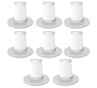 Koanhinn 8 Pieces for MJCMY01DY Hand Mite Remover, Replacement Part Set, Washable HEPA Filter, Portable Vacuum Cleaner Part
