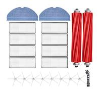 Koanhinn Accessory Parts Set Main Sides Brush Wheels HEPA Filter Wiper Cloth for S7 T7S T7S Plus Vacuum Cleaner