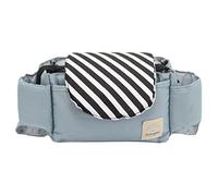 Koanhinn Children's Stroller Storage Bag Children's Stroller Accessories Bag Children's Pushchair New Cup Bag Kids Pram Bottle Bag Car Bag Blue
