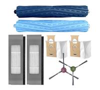 Koanhinn Cleaner Accessories HEPA Filter for T9AIVI / +, Rubber Roller Main Brush Side Brush Wiping Cloth Bag Parts