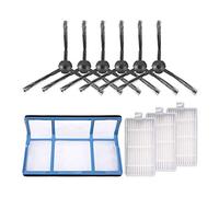 Koanhinn For V3 V3S V5 V5S V5S Pro Robot Vacuum Cleaner, 1 x Primary Filter + 3 x Filters + 6 x Side Brushes