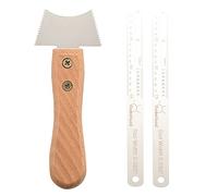 Koanhinn Guitar Fret Wire Groove Protector Ruler Fingerboard Replace Tool Set Fingerboard Replace Tool Set