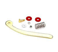 Koanhinn Guitar Vibrato Bridge Tremolo System Arm Whammy Bar with Nut Spring Compatible with Electric Guitar