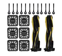 Koanhinn HEPA Filter Main Roller Side Brush Wheels for IQ RV1001AE RV101 Robot Vacuum Cleaner Accessories Parts Set