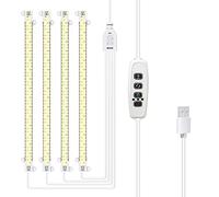 Koanhinn LED Light Strips, Full Spectrum Lights for Indoor Plants with Auto On/Off 3/9/12H, 192