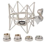Koanhinn Microphone Holder, Adjustable Mount, Recording Microphone Stand, Metal Mount, Microphone Stand (Champagne Gold)
