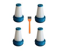 Koanhinn Pack of 4 Vacuum Cleaner Replacement Pleated Filters for 2-in-1 SVA520 for SVF11 Household Sweeper Cleaning Tool