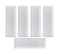 Koanhinn Pack of 5 Robot Vacuum Cleaner for Cleaning HEPA Filter for Kitfort Kt-532 Kt532 Robot Vacuum Cleaner for Cleaning Parts Filter HEPA Accessories Parts