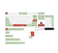 Koanhinn PBT Keycaps, 136 Custom Keycap, Universal Cherry Keycap Compatibility for 100%, 75%, 65%, 60% Keyboard