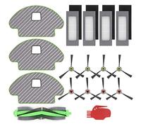 Koanhinn Replacement Roller Brush Side Brush HEPA Filter Compatible with Combo113 R113840 Vacuum Cleaner Accessories