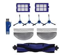 Koanhinn Replacement Roller Brush Side Brushes HEPA Filter Mop Pads for RoboVac X8 Hybrid Vacuum Cleaner Accessories