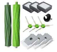 Koanhinn Roller Brush Side Brush Filter Replacement Parts for I6 + I7 I7 Plus E5 E6 E7 Robot Vacuum Cleaner I Series