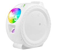 Koanhinn Star Projector Light,Smart Lamp Galaxy Projector Work with Sound Activated,for Room Decoration White