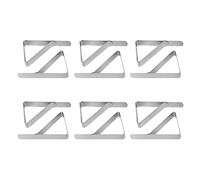 Koanhinn Tablecloths Clip, 12 Packs Stainless Steel Table Cloth Stand Table Cover House/Circus/Wedding//Picnic/Indoor/Outdoor