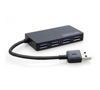 Koanhinn USB 3.0 4-Port High-Speed Narrow Expansion Splitter Computer Hub