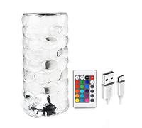 Koanhinn USB Charging RGB LED Water Drop Remote Diamond Lamp Crystal Night Light 16 Colors Atmosphere Light