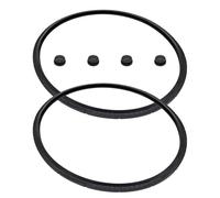 Koatukys 09985 Pressure Cooker Sealing Ring Gasket for Presto Pressure Cooker 16 18 23 Quart, Replace for Presto 01745 01751 01755 01781 01782 01784, Including 4 Overpressure Plug (2/Pack)