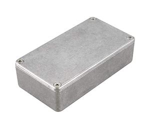 Koawensa 1 Pc Guitar Effects Pedal Aluminum Stomp Box Enclosure for DIY Guitar Pedal Kit 1590B