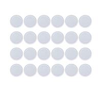 Koawensa Regular Mouth Lids for Mason Jar Lids Plastic Storage Caps for Mason Canning Jars and More, Standard, Dia 70mm