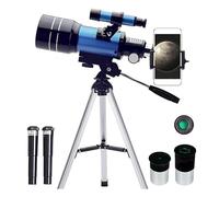 Koawensa Top Telescope for Adult Kids,70mm Aperture (15X-150X) Portable Refractor Telescopes for Beginners,300mm Travel Telescope Easy to Use Reusable
