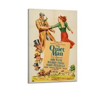 KOAXEWU The Quiet Man Movie Poster Poster Decorative Painting Canvas Wall Posters And Art Picture Print Modern Family Bedroom Decor Posters 08x12inch(20x30cm)