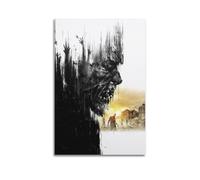 KOAXEWU Video Game Dying Light Poster15 Poster Decorative Painting Canvas Wall Posters And Art Picture Print Modern Family Bedroom Decor Posters 16x24inch(40x60cm)