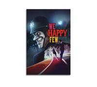 KOAXEWU We Happy Few Game Poster Poster Decorative Painting Canvas Wall Posters And Art Picture Print Modern Family Bedroom Decor Posters 16x24inch(40x60cm)