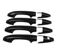 KOAYEF Car Exterior Door Handle for Acura MDX/RDX/TSX 2007-2013,Exterior Door Handle Front Rear Driver & Passenger,Solid and Durable,Easy Installation,A/Paint Black