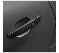 KOAYEF Car Exterior Door Handle for Chevrolet Camaro 2010-2015,Exterior Door Handle Front Rear Driver & Passenger,Solid and Durable,Easy Installation, A/Carbon Fiber Pattern 2