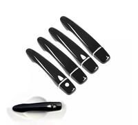 KOAYEF Car Exterior Door Handle for Nissan X-Trail 2014-2021,Exterior Door Handle Front Rear Driver & Passenger,Solid and Durable,Easy Installation,A/Painted Black-A/Style 2