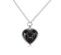 KOAYUBFC Animal Panther Pet Ashes Necklace with Filling Kits 70CM Cable Chain Memorial Cremation Urn Necklace Jewelry Souvenir Keepsake for Human Ashes Dogs Cats Sympathy Gift for Women Men